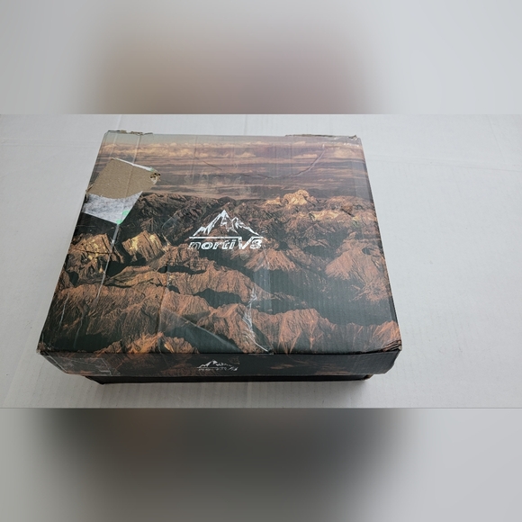 NORTIV 8 Women's Waterproof Wide Hiking Boots Outdoor Trekking Camping Trail - Picture 8 of 13